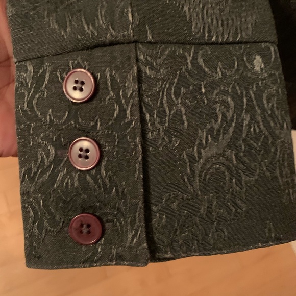 Vintage Oscar De La Renta Jacquard Evening Jacket - Picture 4 of 6